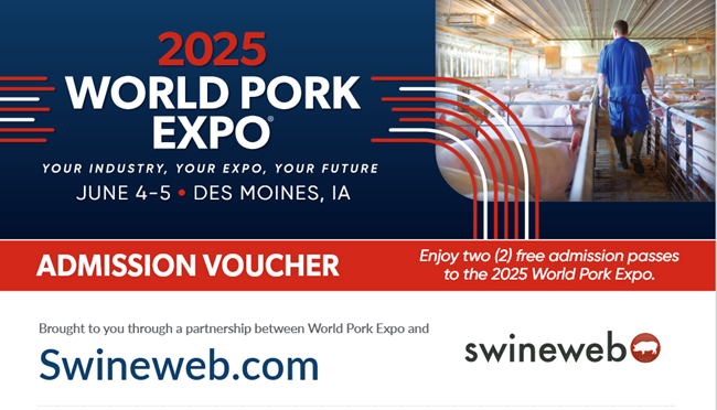 2025 World Pork Expo Admission Voucher